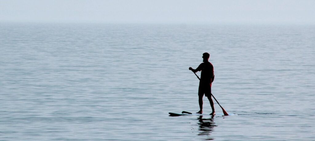 balade paisible en paddle